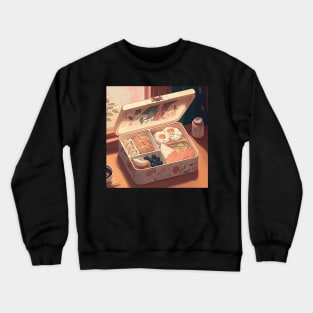 Anime Bento Box Aesthetic Crewneck Sweatshirt